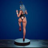 TU105 - Female Character design,Cosplay Bulma,3d STL resin print download files