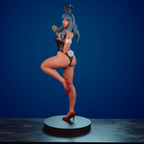 TU105 - Female Character design,Cosplay Bulma,3d STL resin print download files