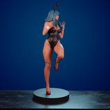 TU105 - Female Character design,Cosplay Bulma,3d STL resin print download files
