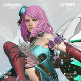 MEI101 - Games character design,  Alisa Bosconovitch from Tekken, 3d stl print files