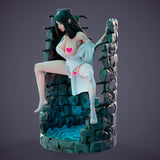 MN067 - NSFW Female character design, Sexy busty woman figure, 3d stl print files