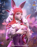 TU109 - Female Character design,Bunny Girl,3d STL resin print download files
