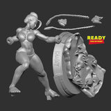 MN115 - Games character design, the cammy from street fighter, bikini version, 3d stl print file