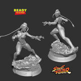 MN115 - Games character design, the cammy from street fighter, bikini version, 3d stl print file