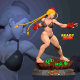 MN115 - Games character design, the cammy from street fighter, bikini version, 3d stl print file