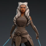 S009 - NSFW Movie character design, The Starwars Ahsoka Tano, STL 3D Model design Print download files