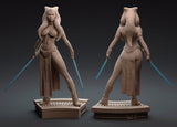 S009 - NSFW Movie character design, The Starwars Ahsoka Tano, STL 3D Model design Print download files