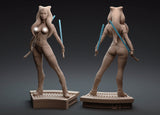 S009 - NSFW Movie character design, The Starwars Ahsoka Tano, STL 3D Model design Print download files