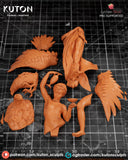 MN066 - NSFW female character design, Hebe the naked woman, 3d stl print files