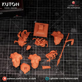 R117 - Female character design, Vexoria statue design, 3d stl file instant download