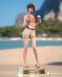 TU033 - Games Female character design, Yuffie Ice Cream Final Fantasy, 3D Printer Files, 3d stl resin print download files
