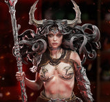 R117 - Female character design, Vexoria statue design, 3d stl file instant download