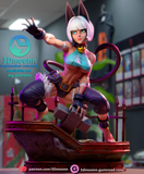 R994 - Games character design, Nsfw, Ms. Fortune from skullgiurls, 3d stl model design printing download link