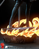 N025 - Games character design stl, 2B from Nier Automata, 3d stl instant download dropbox files