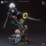 M232 - 3D model games character download files, Games character design , 2B from Nier Automata, 3d file instant download