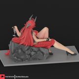 MN102 - Games female character design, the nikke goddess, Nikke Red Hood, 3d stl instant download files