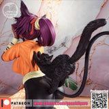 MN091 - NSFW Anime character , Bleach , yoruichi shihoin figure, 3d stl instant download files.