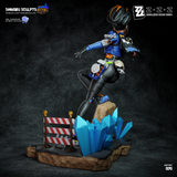 TU060 - Female Character design,Zhu Yuan from Zenless Zone Zero,3d STL resin print download files