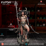 R117 - Female character design, Vexoria statue design, 3d stl file instant download