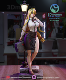 TU112 - Female Character design,High School DxD - Shizuka Marikawa,3d STL resin print download files