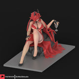 MN102 - Games female character design, the nikke goddess, Nikke Red Hood, 3d stl instant download files