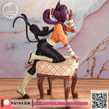 MN091 - NSFW Anime character , Bleach , yoruichi shihoin figure, 3d stl instant download files.
