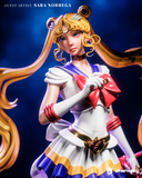TU038 - Anime character design, sailormoon, 3D Printer Files, 3d STL resin print download files