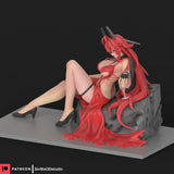 MN102 - Games female character design, the nikke goddess, Nikke Red Hood, 3d stl instant download files