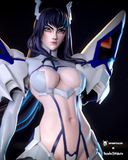TU054 - Games Character design, Kill La Kill - Satsuki Kiryuin  , 3d STL resin print download files