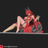 MN102 - Games female character design, the nikke goddess, Nikke Red Hood, 3d stl instant download files
