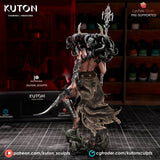 R117 - Female character design, Vexoria statue design, 3d stl file instant download