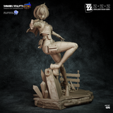 TU060 - Female Character design,Zhu Yuan from Zenless Zone Zero,3d STL resin print download files