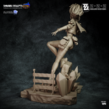 TU060 - Female Character design,Zhu Yuan from Zenless Zone Zero,3d STL resin print download files