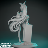 TU099 - Female Character design,Nikke Bunny Rupee ,3d STL resin print download files