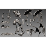 E648 - Games character design, The Blind assasin illidan statue, STL 3D model design print download files