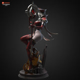 TU069 - Games Female character design,Sally Whitemane Warcraft V2 3D Printer Files, 3d stl resin print download files
