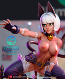 R994 - Games character design, Nsfw, Ms. Fortune from skullgiurls, 3d stl model design printing download link