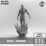A070 - Comic character design Stl files, The Marvel sipeHeroes , The Spiderman , STL 3D model design print download file