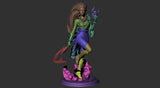TU044 - Games character design, Blood Moon Diana - Leage of legend , 3D Printer Files, 3d STL resin print download files