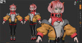 B200 - Games character design, The Bull devil , 3d Stl model design, dropbox download instant file link