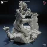 TU047 - Games character design, Caitlyn - Arcane , 3D Printer Files, 3d STL resin print download files