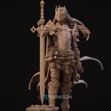 TU120 - Female Character design,Laenith The Death Domain Cleric,3d STL resin print download files