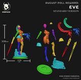 TU070 - Female Character design,Stella Blade - Eve,3d STL resin print download files
