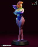 R995 - Comic character design file, dapney the nsfw girl, 3d stl file dropbox instant download files