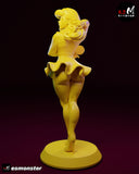 R995 - Comic character design file, dapney the nsfw girl, 3d stl file dropbox instant download files