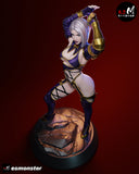 TU074 - Female Character design,Ivy Soulcalibur,3d STL resin print download files