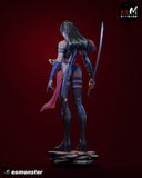 TU118 - Female Character design, Psylocke P1&P2 ,3d STL resin print download files