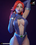 TU117 - Female Character design, Starfire,3d STL resin print download files