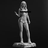 B500 - Comic character design stl file, The cute NSFw Superwomen, 3d stl file dropbox instant download files
