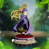 TU085 - Female Character design,Naruto - Ino Yamanaka,3d STL resin print download files